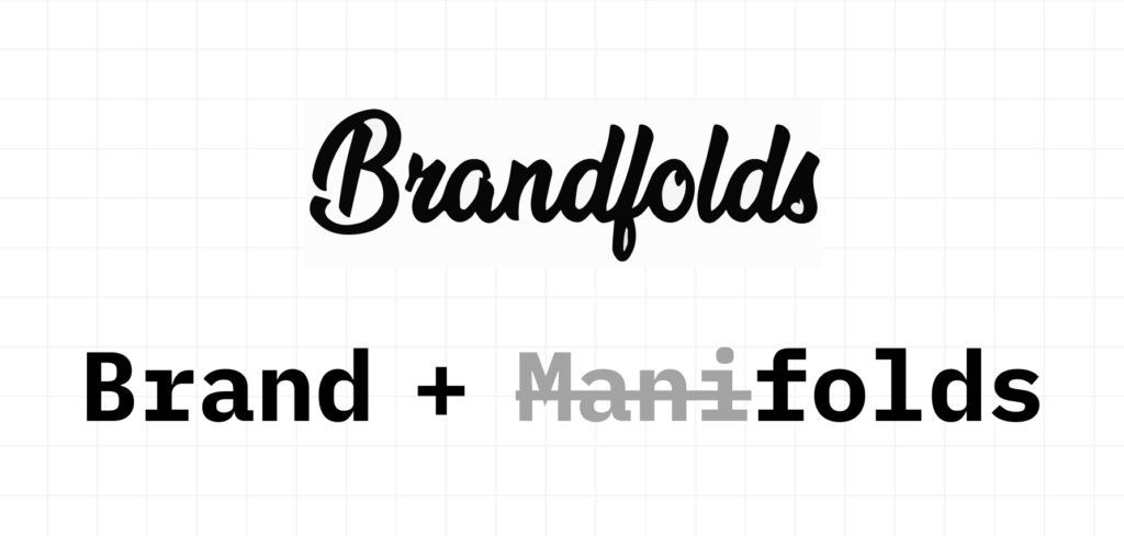 Brandfolds name as a combination of brand and manifolds
